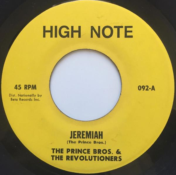 The Revolutionaries, The Prince Brothers - Jeremiah / Jeremiah Dub