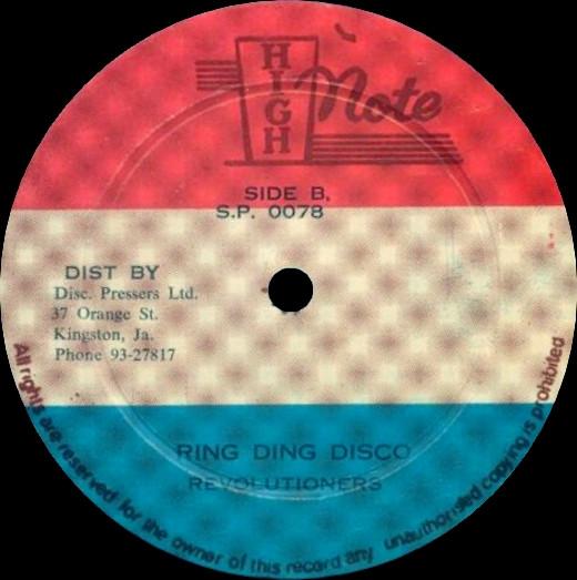 The Revolutionaries - Ring Ding Dance