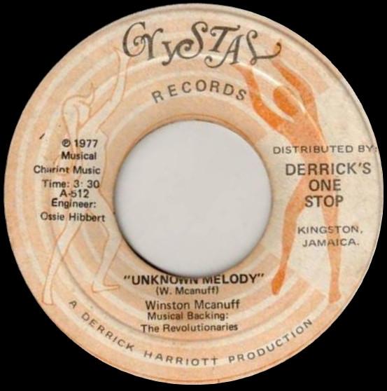 The Revolutionaries, Winston McAnuff - Unknown Melody