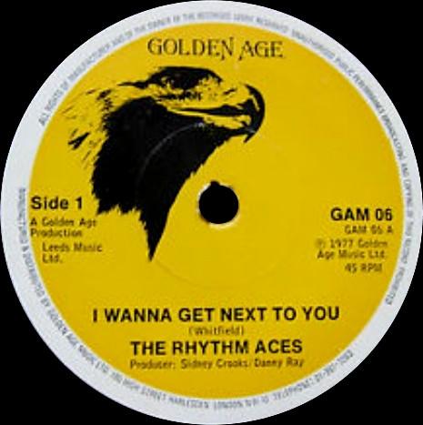 The Rhythm Aces (3) - I Wanna Get Next To You