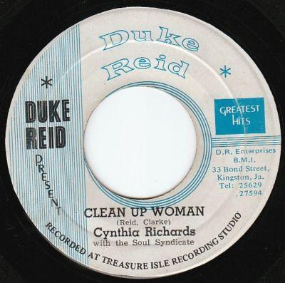 The Soul Syndicate, Cynthia Richards - Clean Up Woman / Jungle Fever