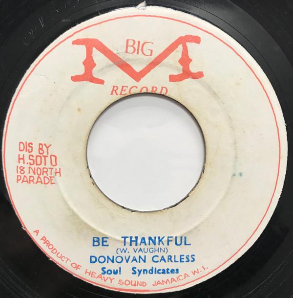 The Soul Syndicate, Donovan Carless - Be Thankful