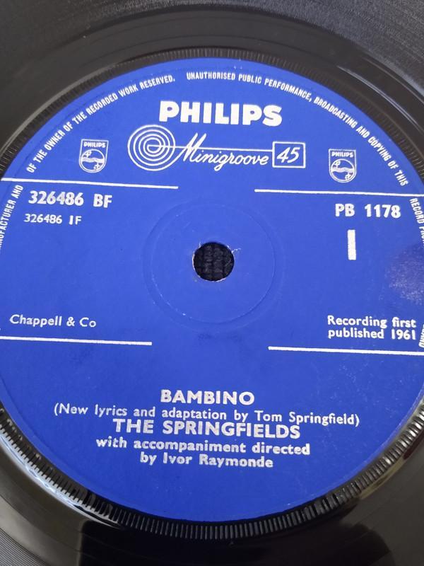 The Springfields - Bambino