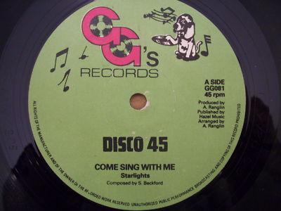 The Starlites - Come Sing With Me