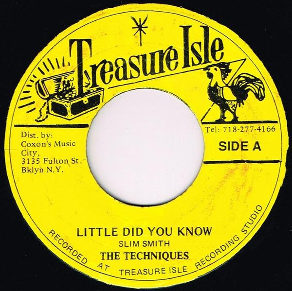 The Techniques - Little Did You Know / Run Come Celebrate