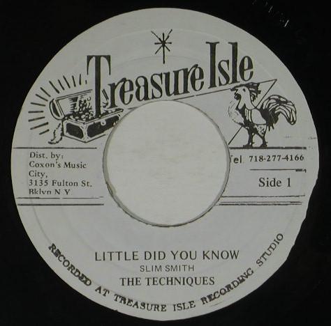 The Techniques - Little Did You Know / Run Come Celebrate