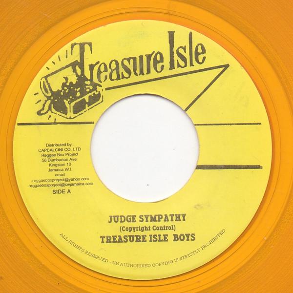 The Treasure Isle Boys, Roland Alphonso - Judge Sympathy / Never To Be Mine