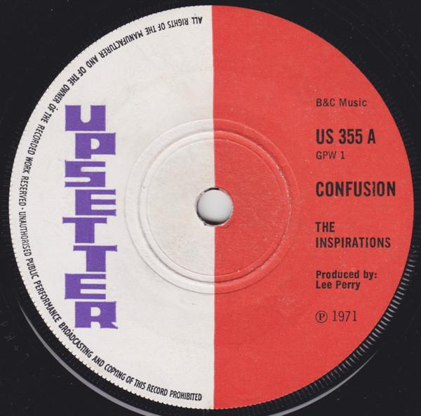 The Upsetters, The Inspirations - Confusion / Confusion Version