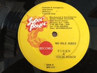 Tiger, Colin Roach - No Idle Jubee / Lean On Me