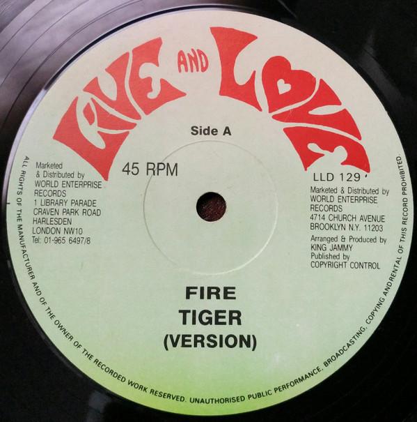 Tiger, Shirley McLean - Fire / Can't Hurry Love