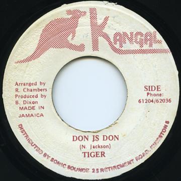 Tiger - Don Is Don