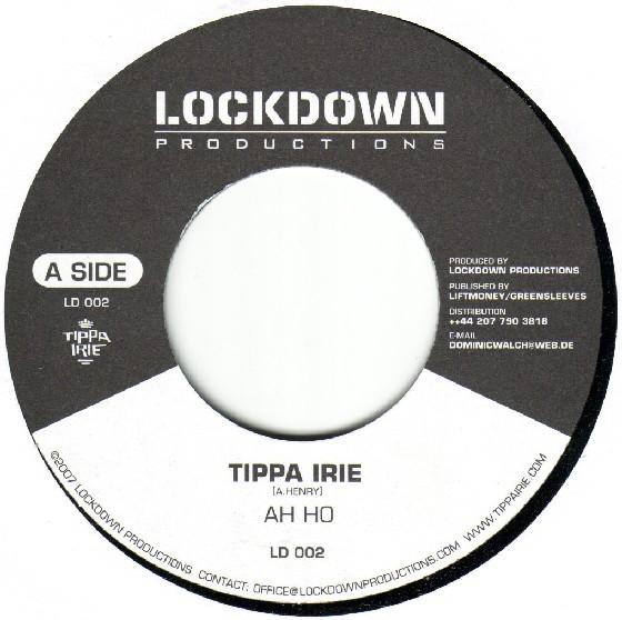 Tippa Irie, G. Vibes - Ah Ho / Stray Bullet