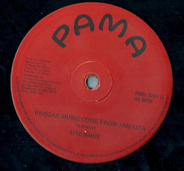 Tito Simon - Reggae Music Come From Jamaica / This Magic Moment