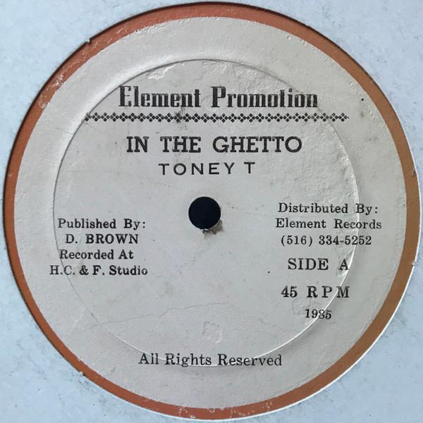 Toney-T - In The Ghetto / South Africa