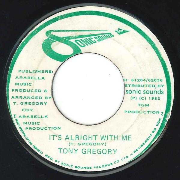 Tony Gregory - It's Alright With Me / Just You and I