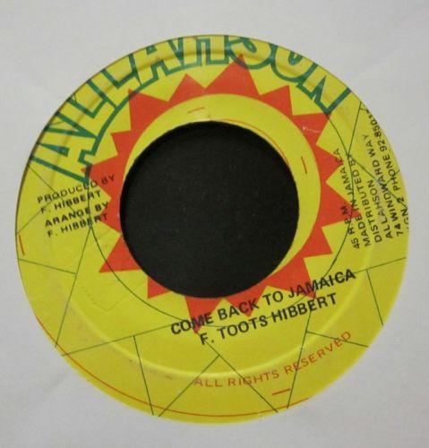 Toots Hibbert - Come Back To Jamaica
