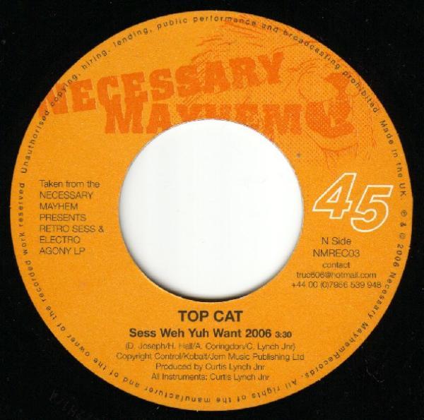 Top Cat, Sweetie Irie - Sess Weh Yuh Want 2006 / Sweetie Medley