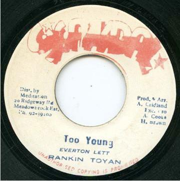 Toyan - Too Young
