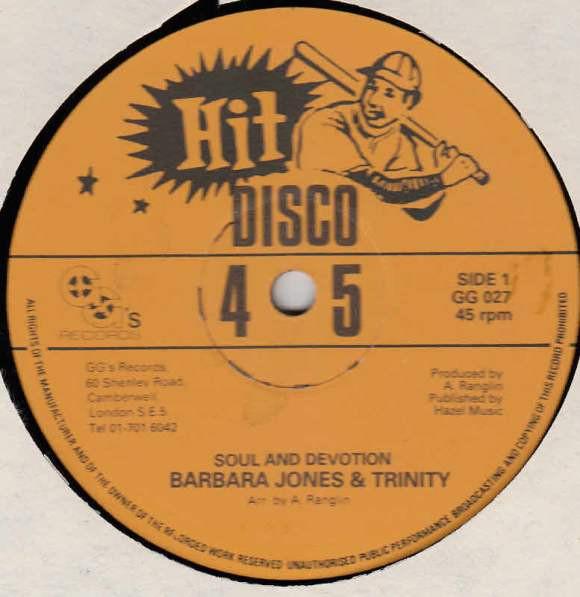 Trinity (4), Barbara Jones - Soul And Devotion