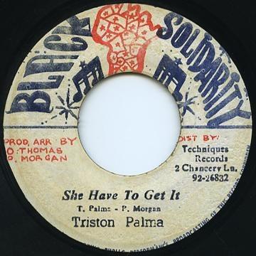 Tristan Palmer - She Have To Get It