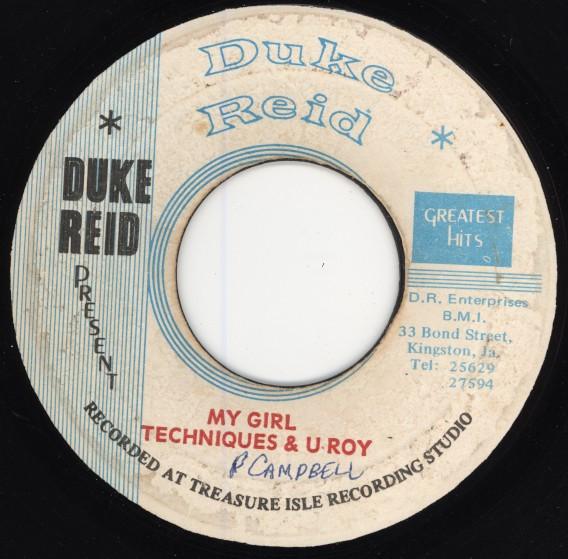 U-Roy, The Techniques - My Girl