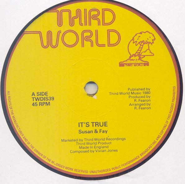 Vivian Jones, Susan & Fay - It's True / Good Morning