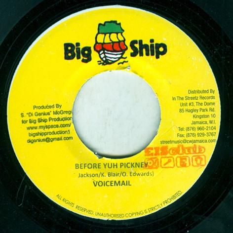 Voicemail - Before Yuh Pickney