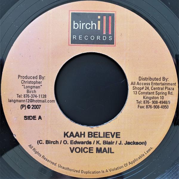 Voicemail - Kaah Believe