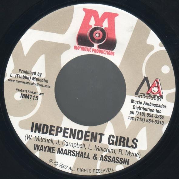 Wayne Marshall, Assassin, Kid Kurrupt - Independent Girls / Any Gal