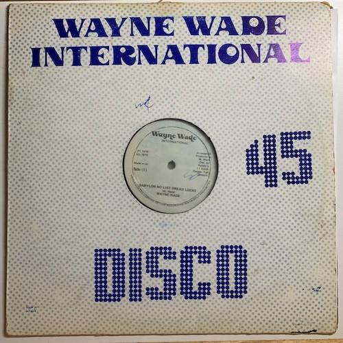 Wayne Wade - Babylon No Like Dreadlocks