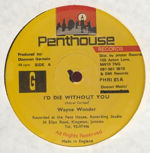 Wayne Wonder - I'd Die Without You