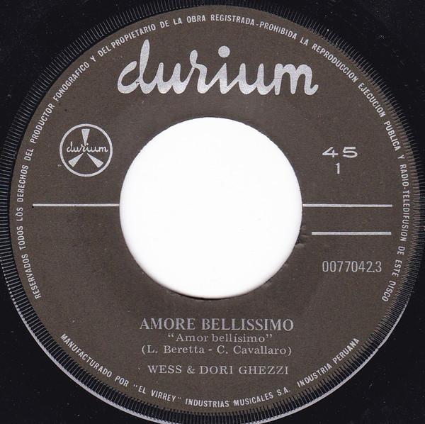 Wess And Dori Ghezzi - Amore Bellissimo = Amor Bellísimo