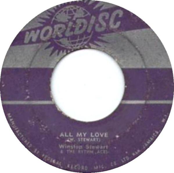 Winson Delano Stewart, The Rhythm Aces (3) - All My Love / Joybells For Independence