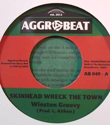 Winston Groovy, Laurel Aitken - Skinhead Wreck The Town / Moon Rock