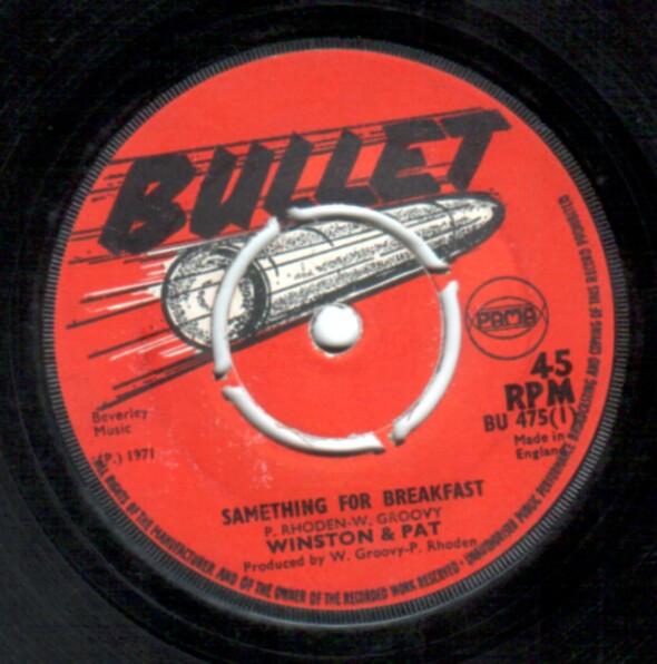 Winston Groovy, Pat Rhoden - Samething For Breakfast / Sweeter Than Honey