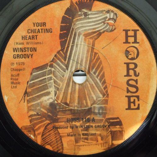 Winston Groovy - Your Cheating Heart / News For My Baby