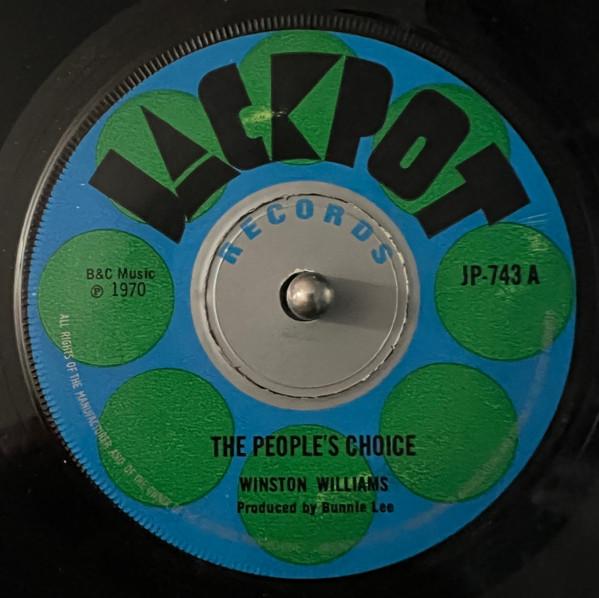 Winston Williams (2), Bobby James (3) - People's Choice / Let Me Go Girl