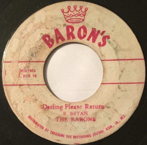 Winston Wright, Radcliffe "Dougie" Bryan, The Barons (3) - Mesh Wire / Darling Please Return