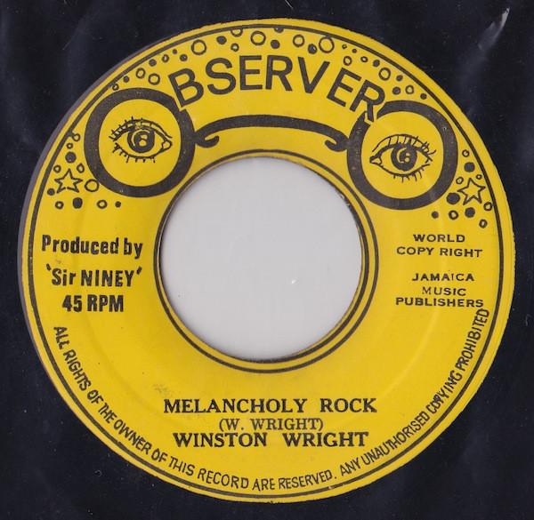 Winston Wright - Melancholy Rock / Salt And Pepper
