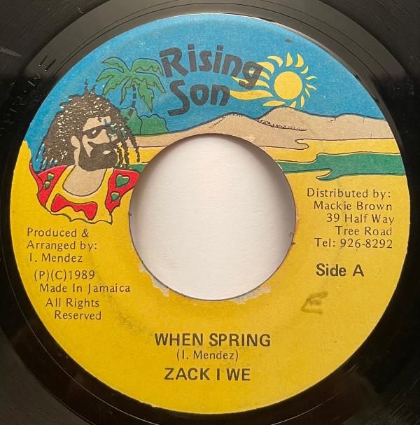 Zack I We - When Spring