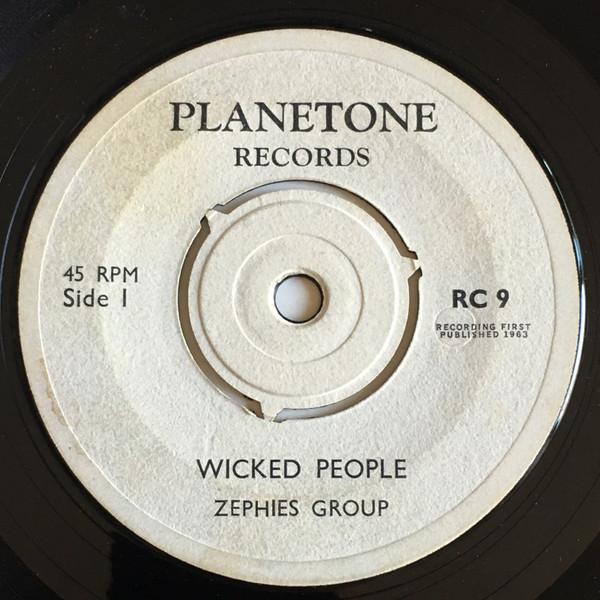 Zephies Group - Wicked People / I'm Going Away